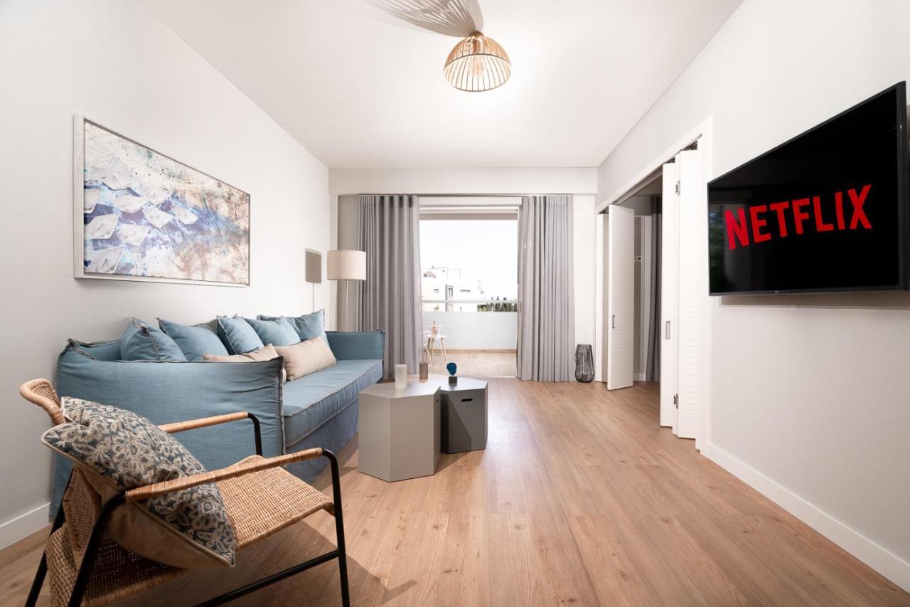 Blue Avra Apartment By A&D Properties Porto Rafti Ngoại thất bức ảnh